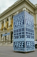Free Bitflows Exhibition at Kuenstlerhaus, Wien