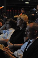 Eyal Weizman, Christine Mayer, Konrad Becker + Audience